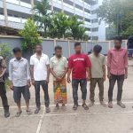 যাত্রাবাড়ী থানার অভিযানে চারটি বিদেশি পিস্তল, তিনটি ম্যাগাজিন ও ১২ রাউন্ড তাজা গুলি উদ্ধার; গ্রেফতার ছয়